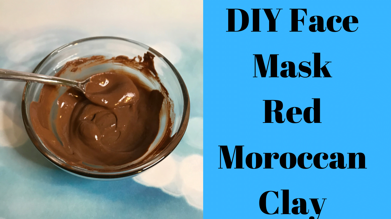 DIY Face Mask Red Moroccan Clay