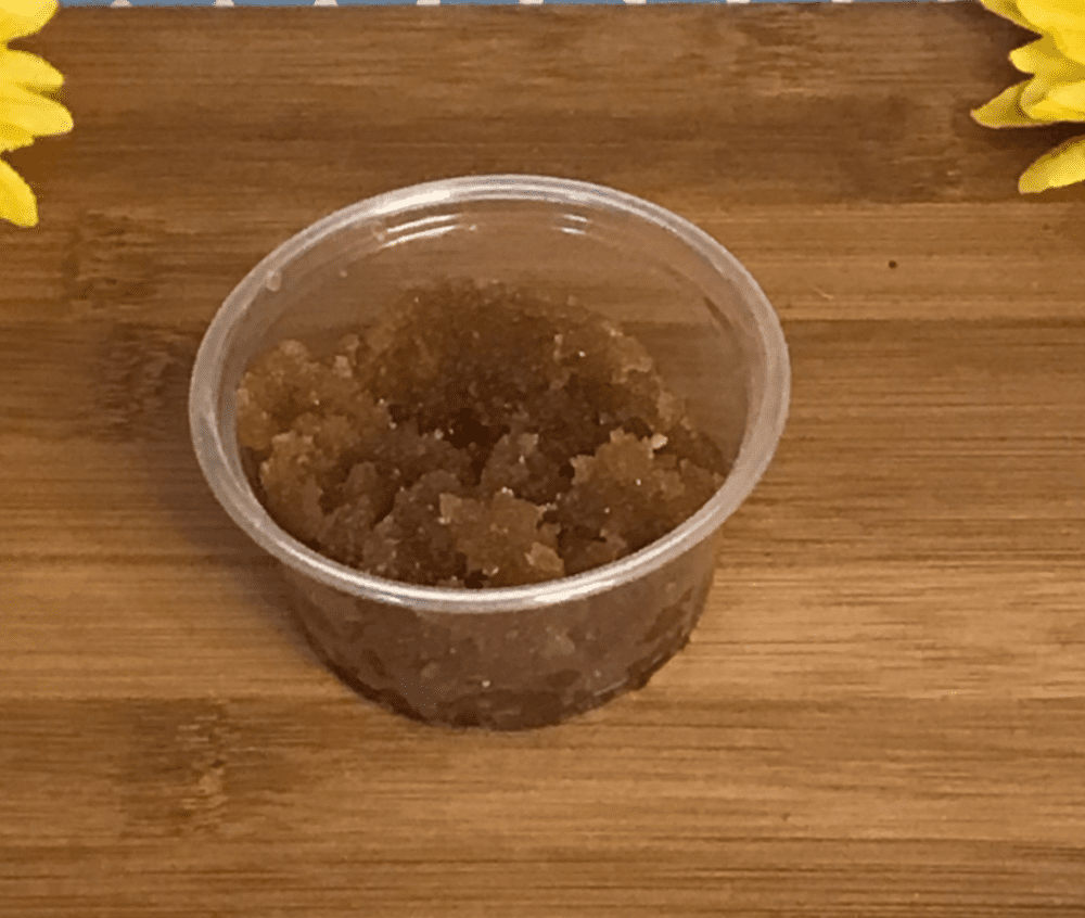 brown sugar and vanilla lip scrub