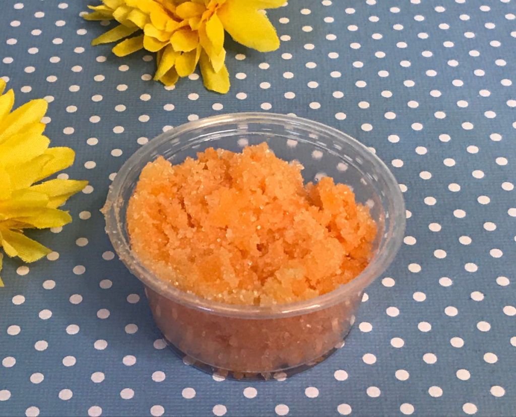 mango lip scrub