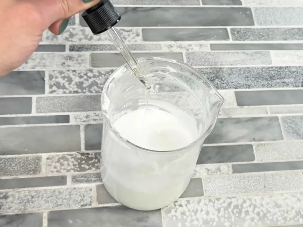 adding cool down ingredients to a lotion