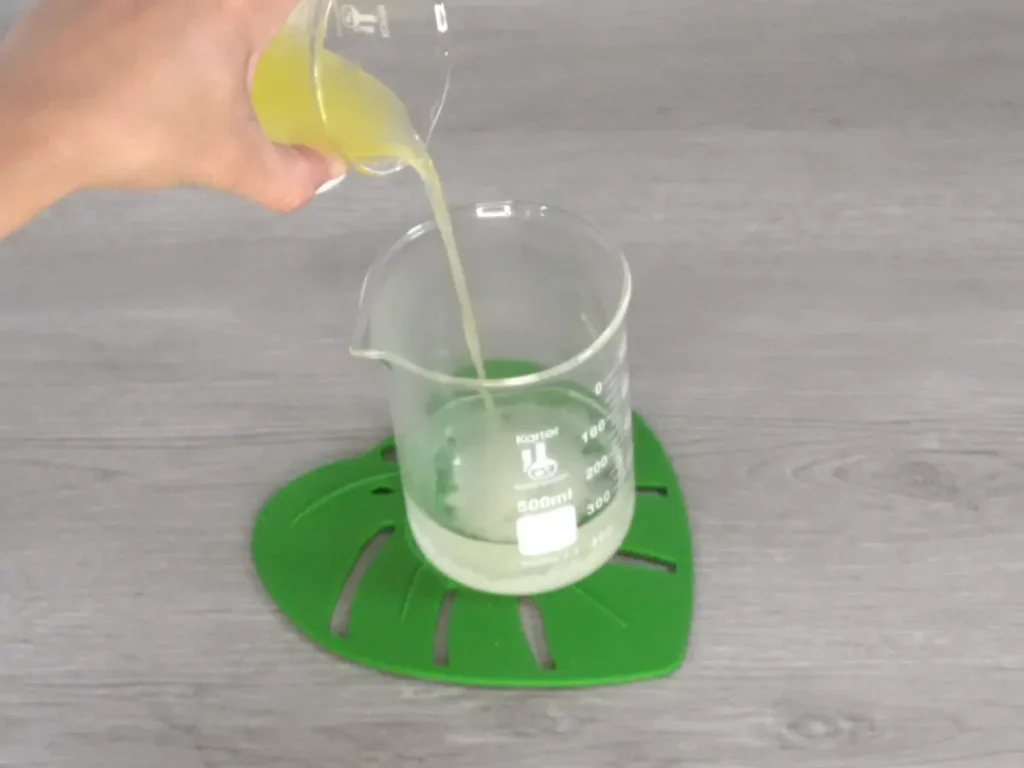 creating an emulsion for lotion making