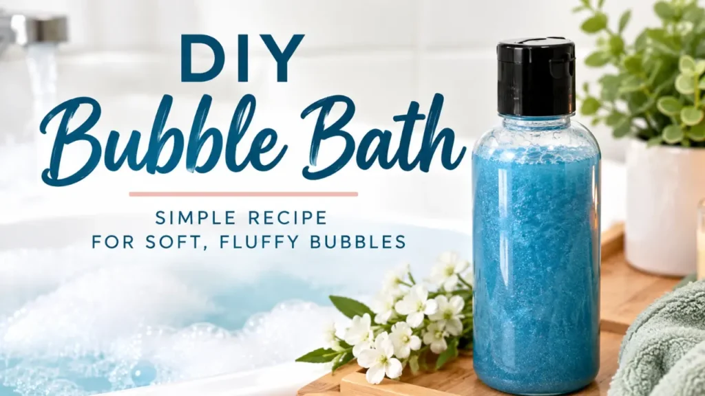 diy bubble bath