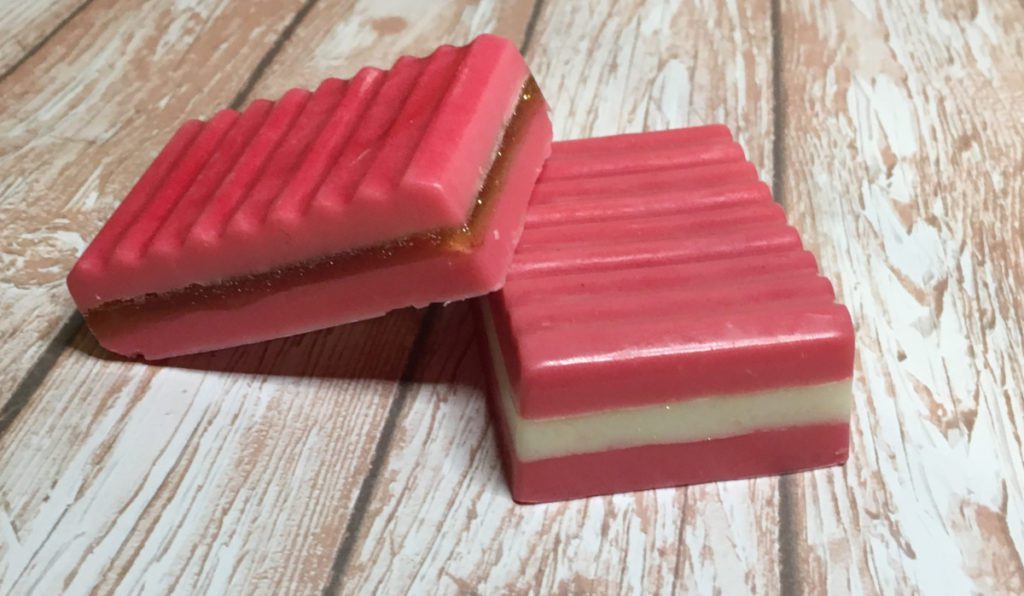 layered soap