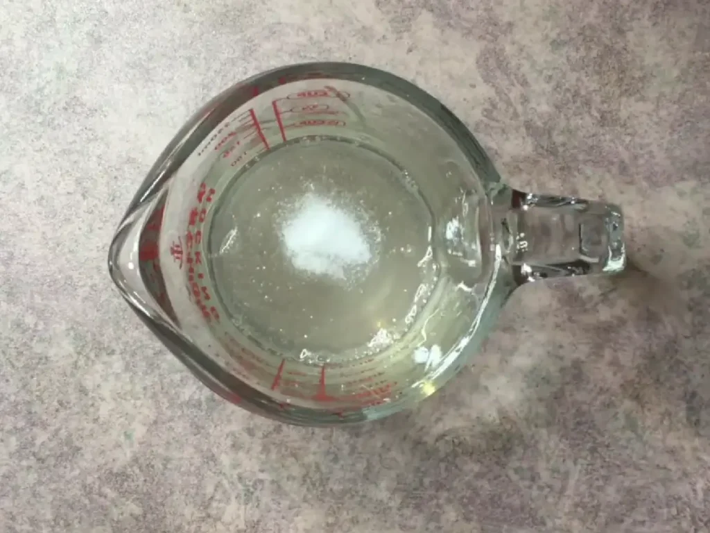 lowering the pH