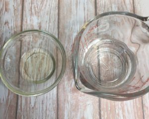 water and oil phase