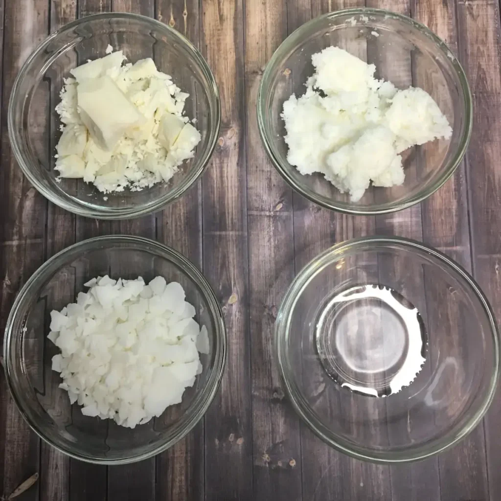 massage oil candle ingredients
