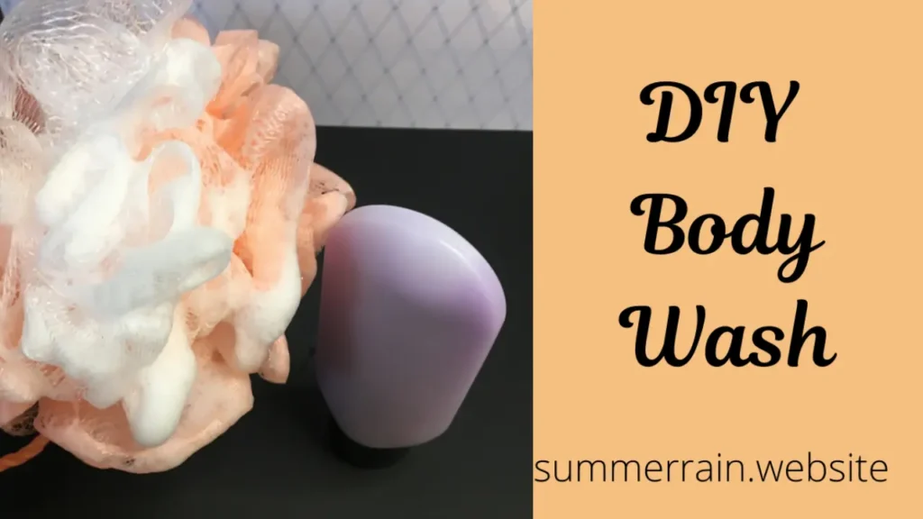 DIY Body Wash