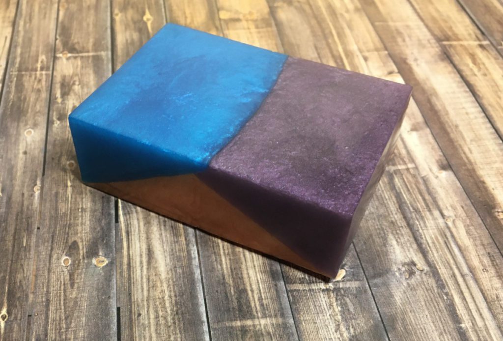 color block soap