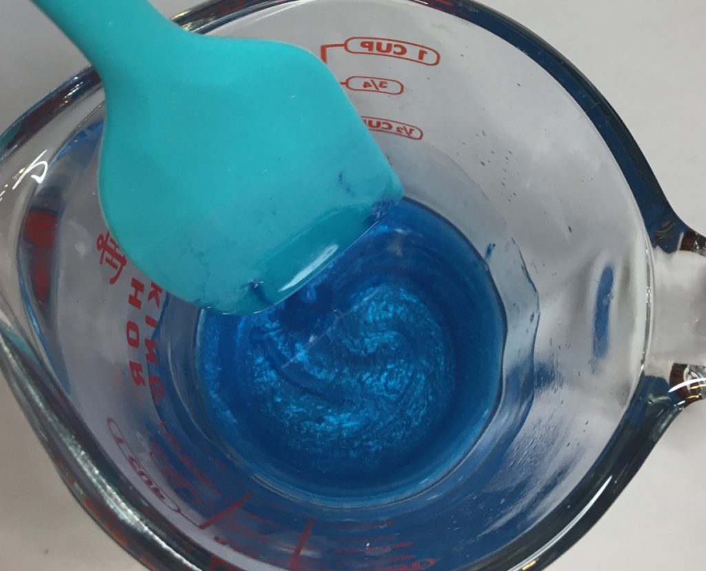 final blue for color block melt and pour soap