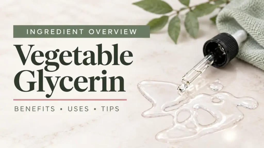 Vegetable Glycerin Ingredient Guide