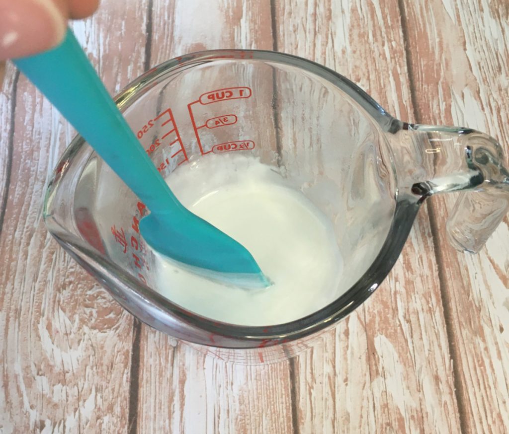 melted melt and pour soap