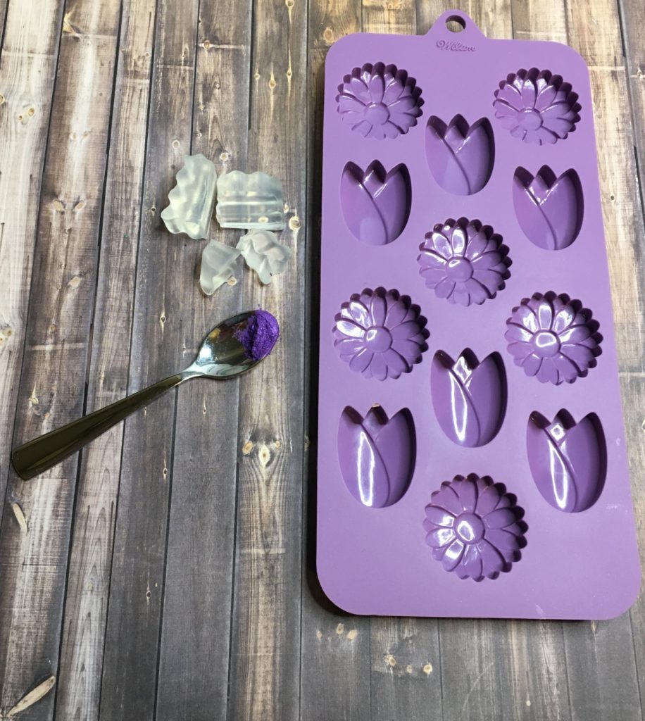 preparing purple embeds