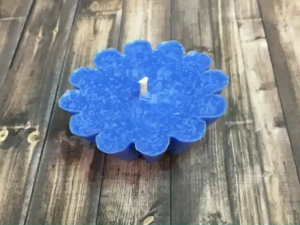 finished floating candle
