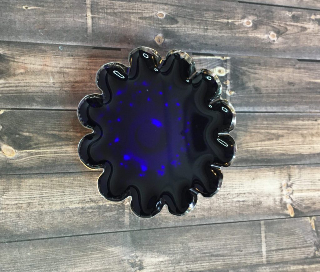 floating candle before wick is placed