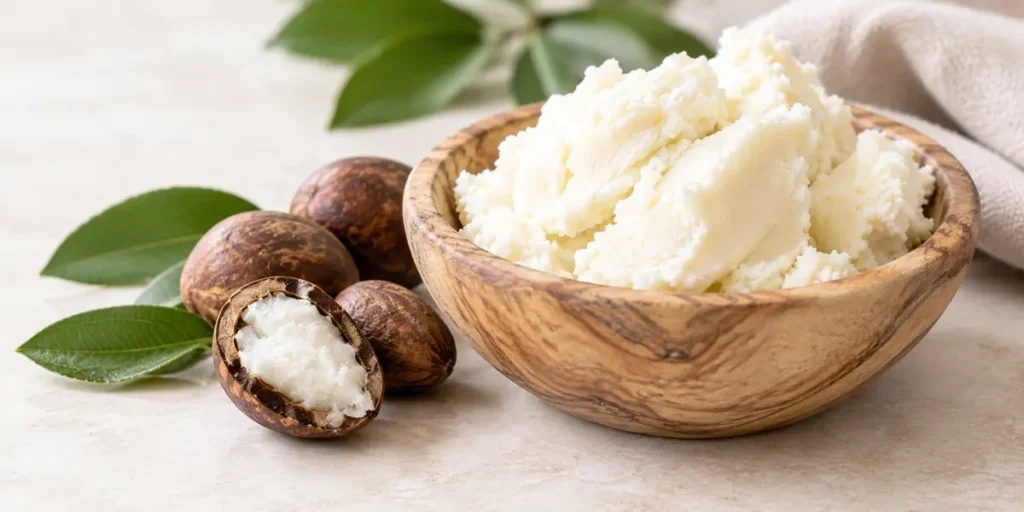 shea butter in bowl