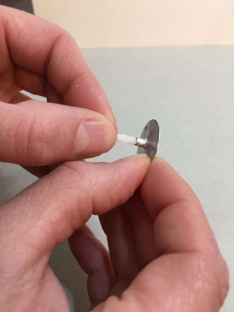 threading wick into tab