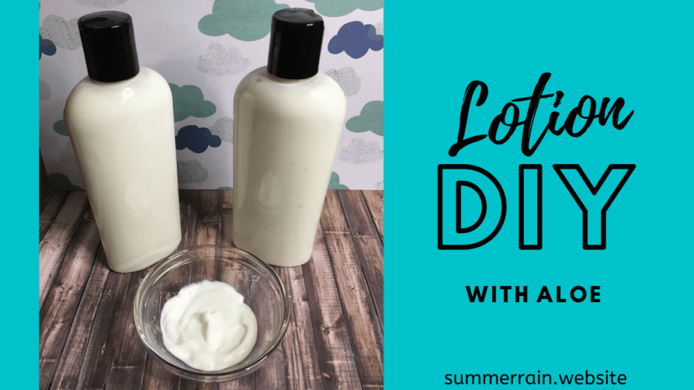 How To Make An Aloe Vera After Sun Skin Loving Lotion