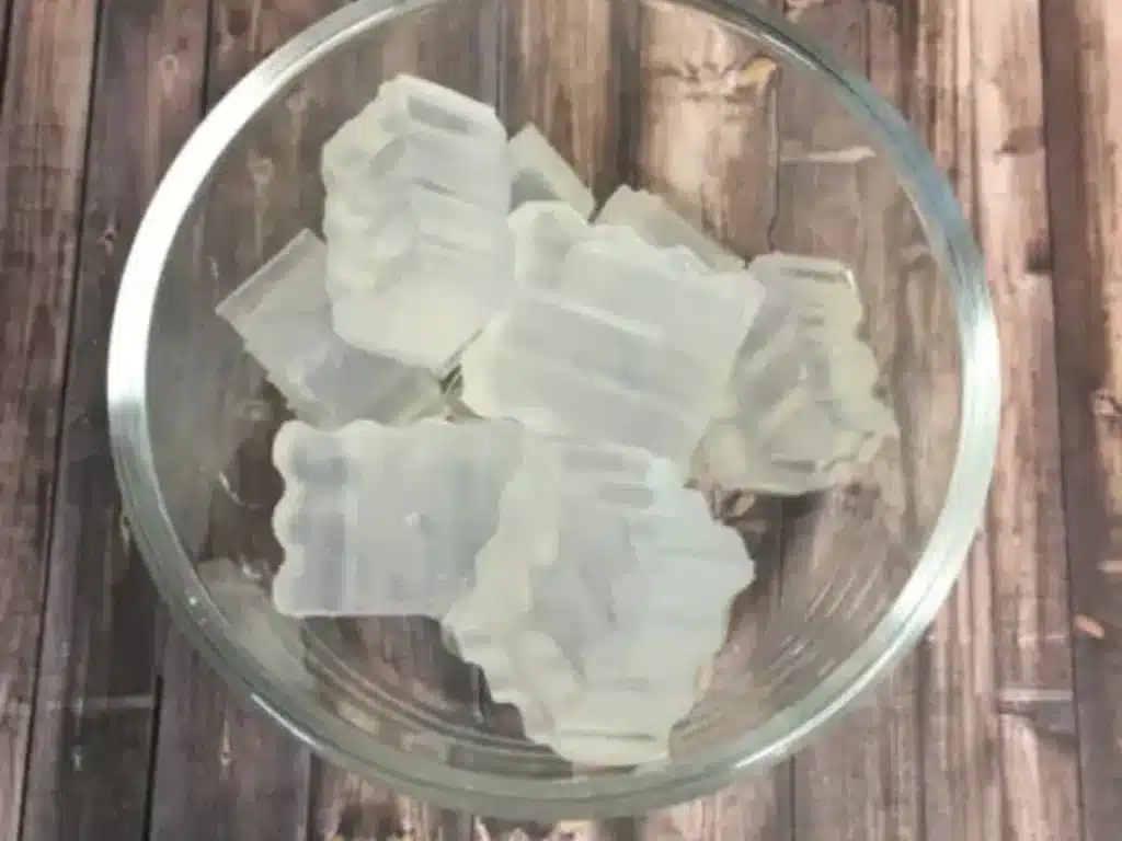 cut up melt and pour