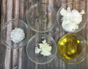 oil phase ingredients for hair mask