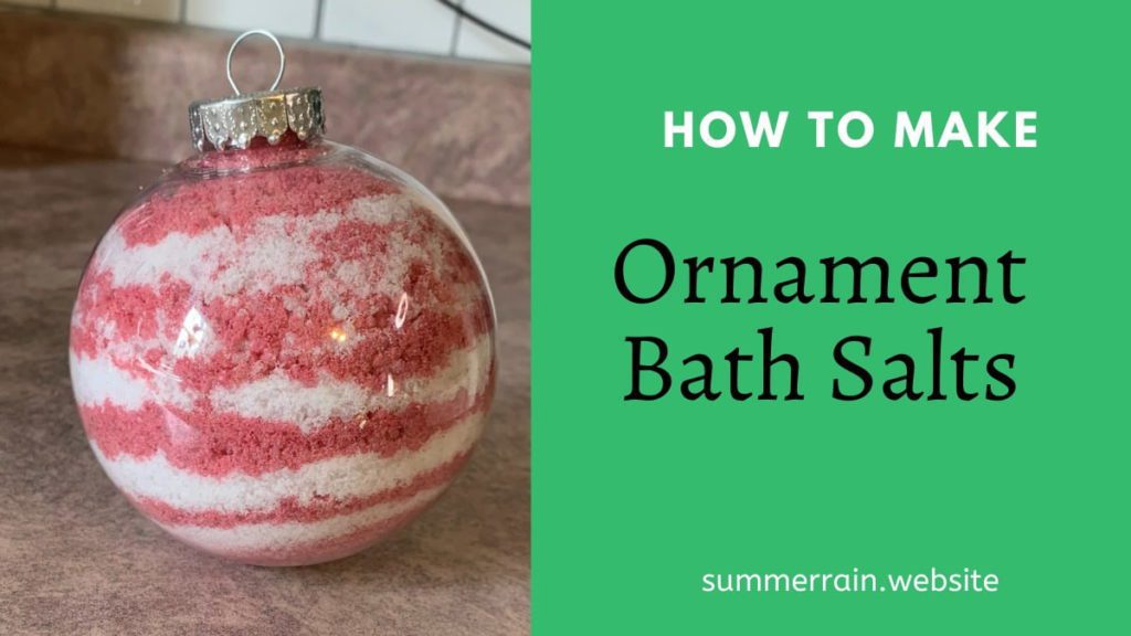 bath Salt ornament