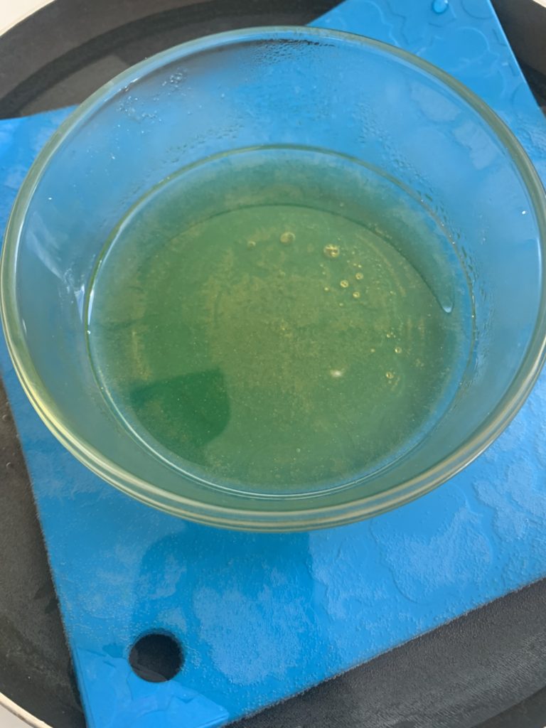 melted oils