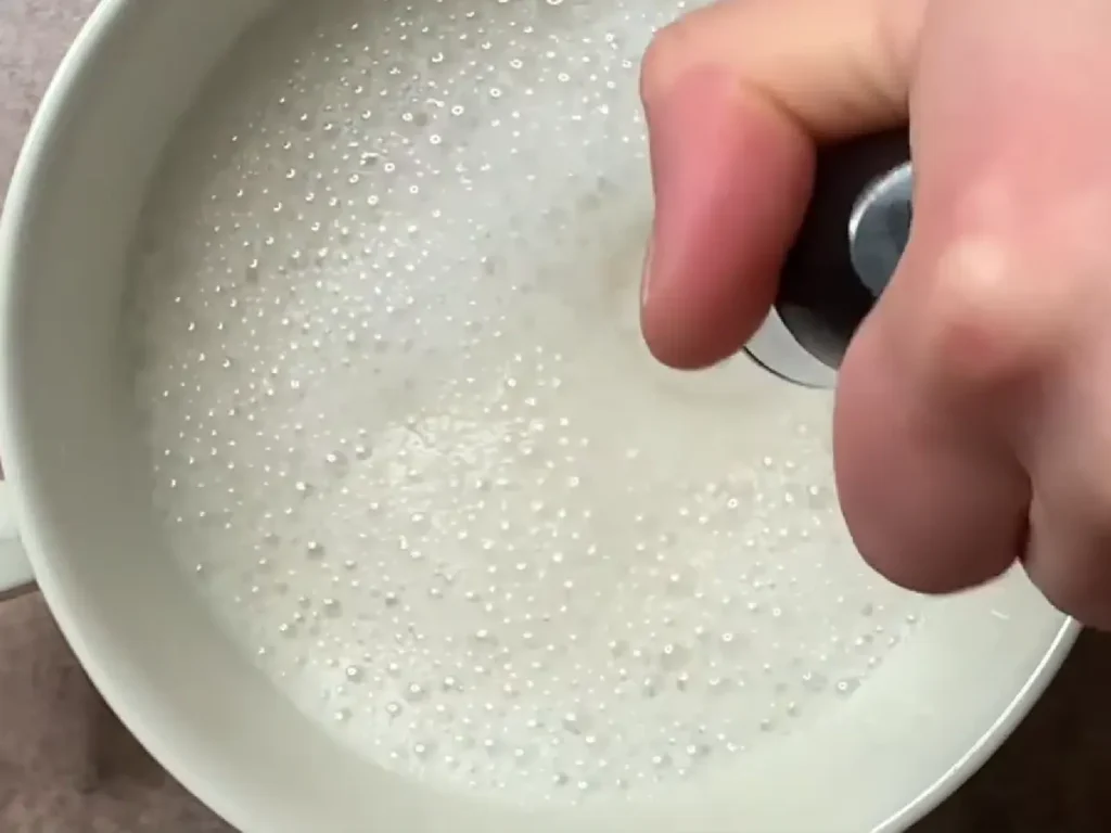 bubbles from bubble bar