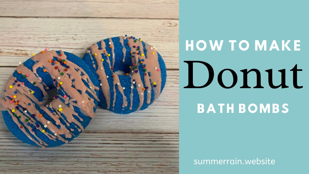 DIY Sprinkle Doughnut Bath Bombs - Soap Queen