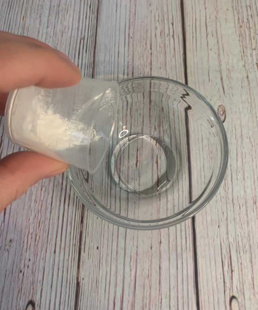 mixing vegetable glycerin with xanthan gum