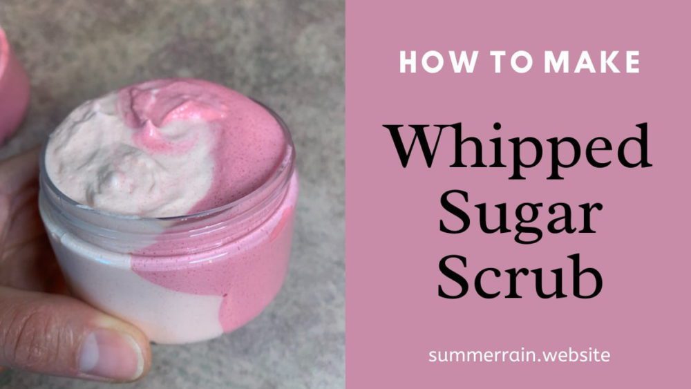 Whipped Sugar Scrub
