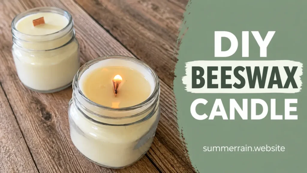 beeswax candle