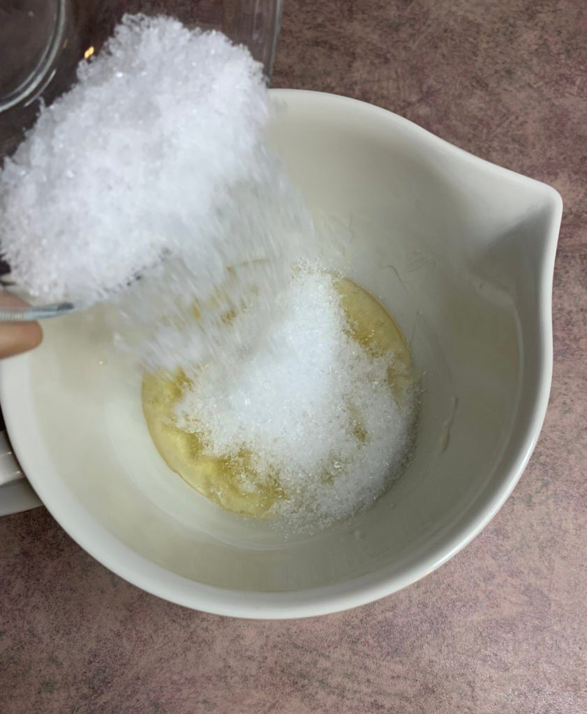 adding salt to scrub