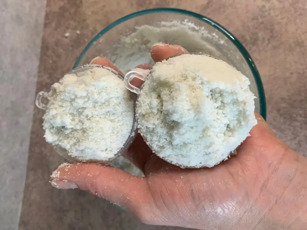 bath bomb mold over full