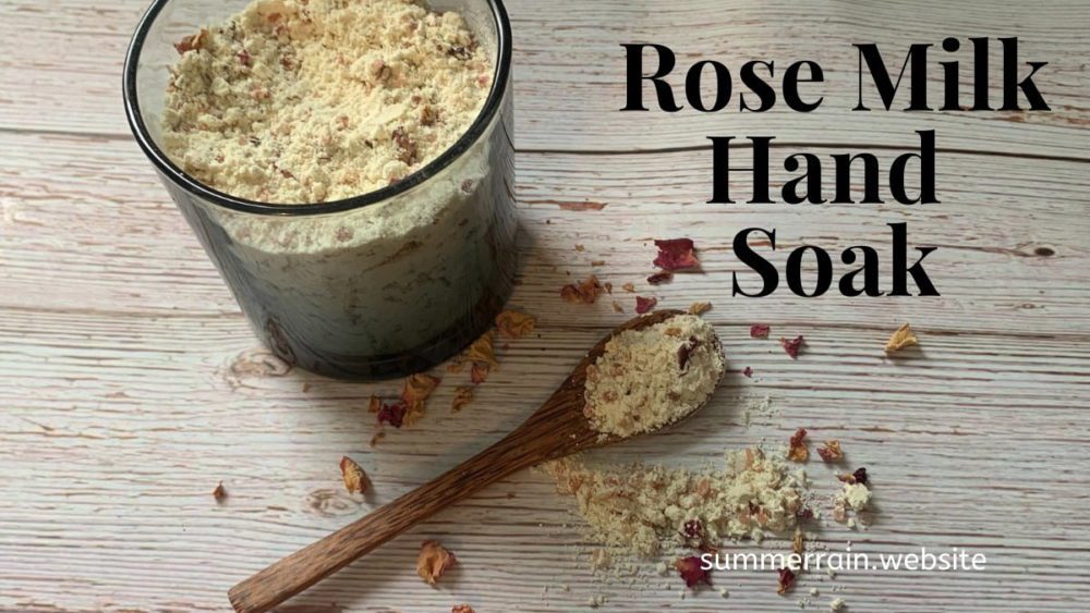 Rose Milk Hand Soak