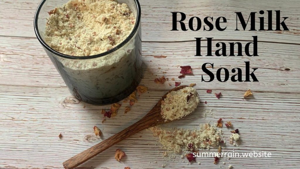 Rose Milk Hand Soak