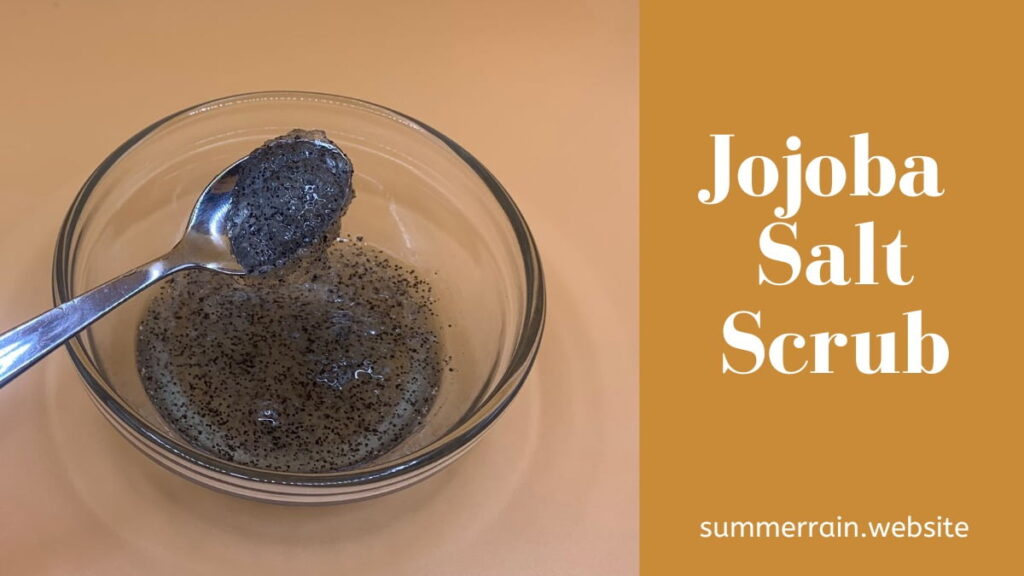 Jojoba Bead Salt Scrub