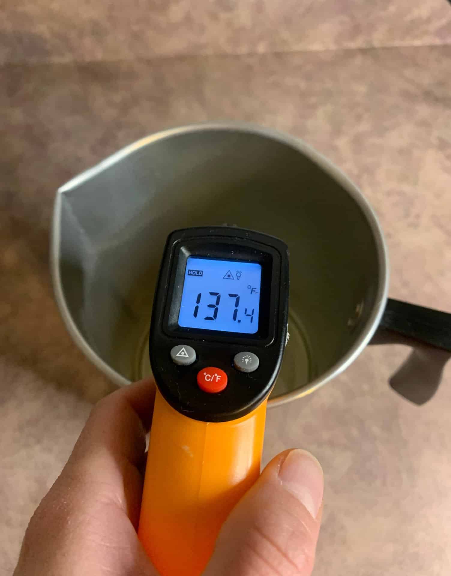 Soap and Candle Thermometer