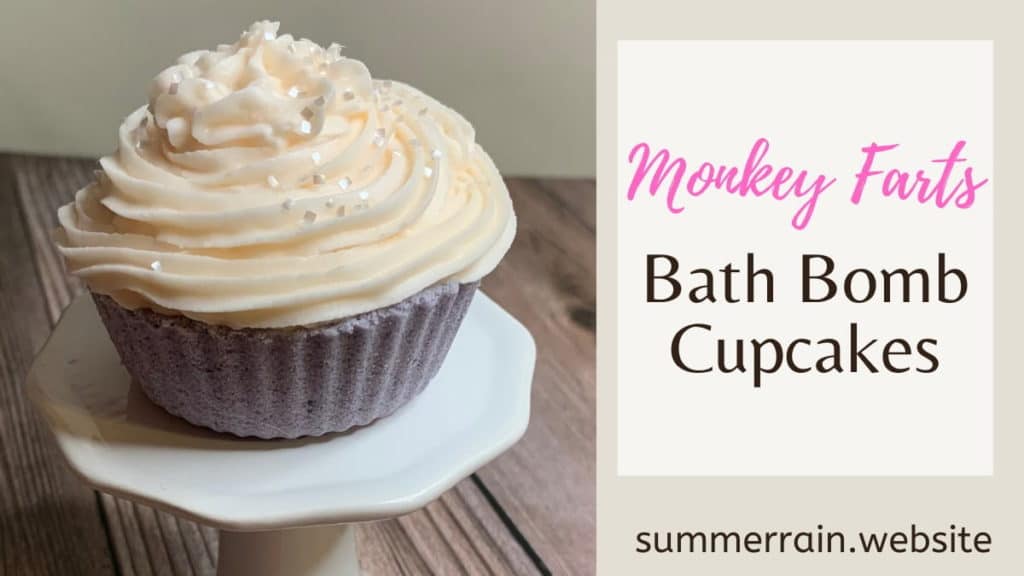 Monkey farts cupcake