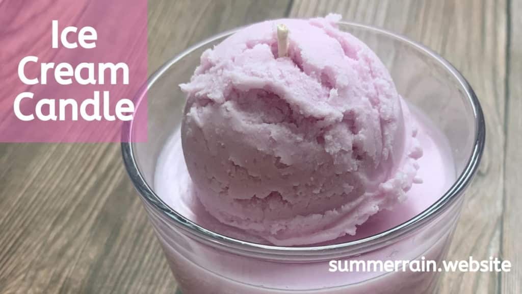 ice cream candle