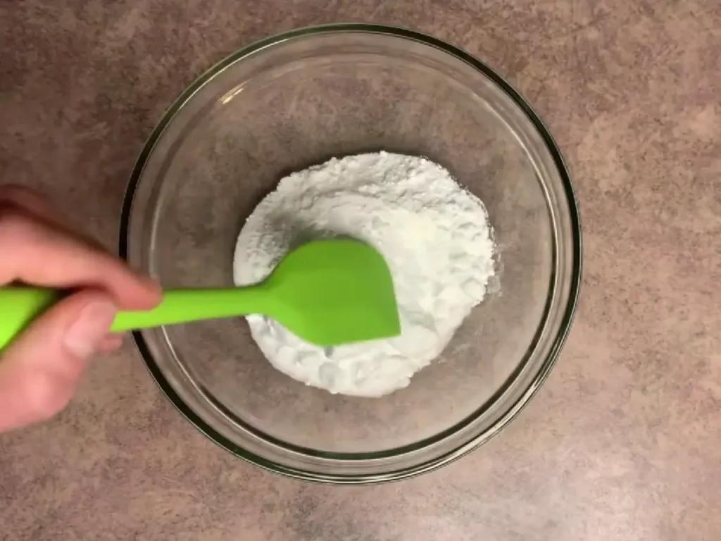 mixing dry ingredients bubble bar