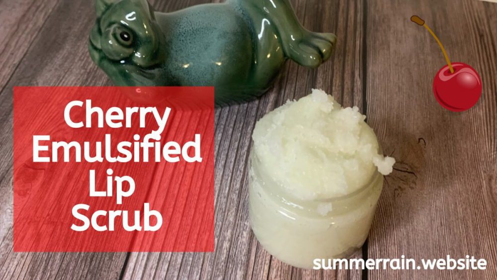 Cherry Emulsified Lip Scrub