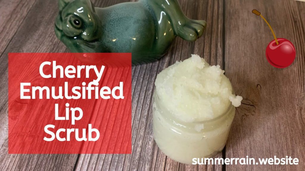 Cherry Emulsified Lip Scrub