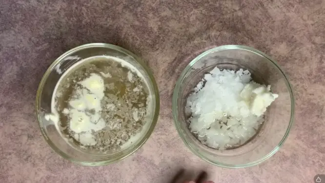 melting oils and emulsifying wax for lotion making