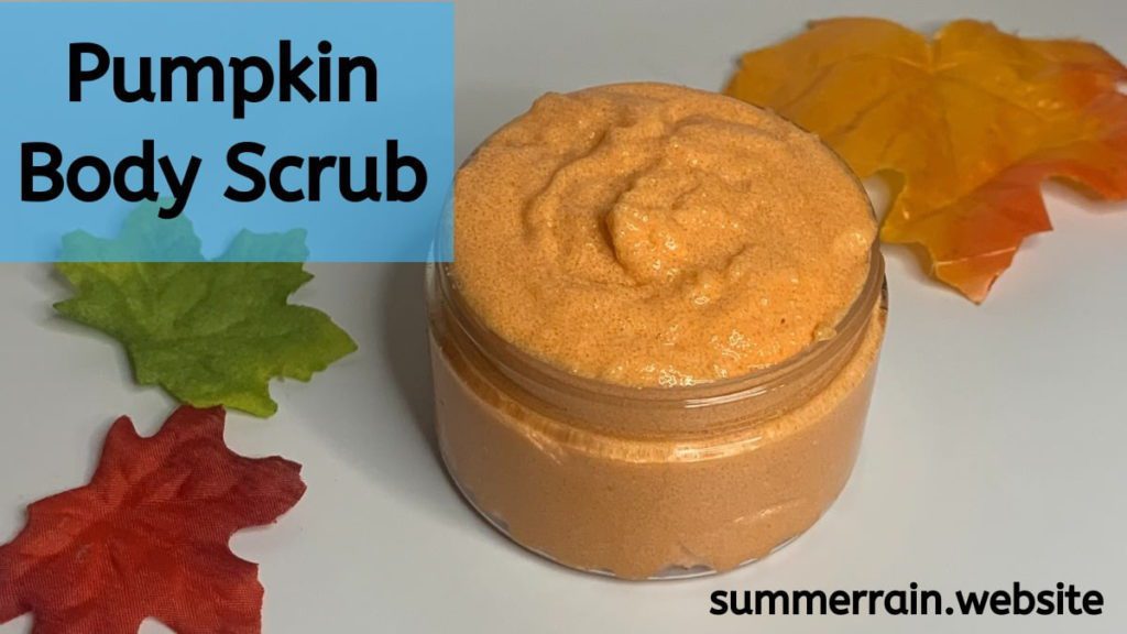 pumpkin body scrub