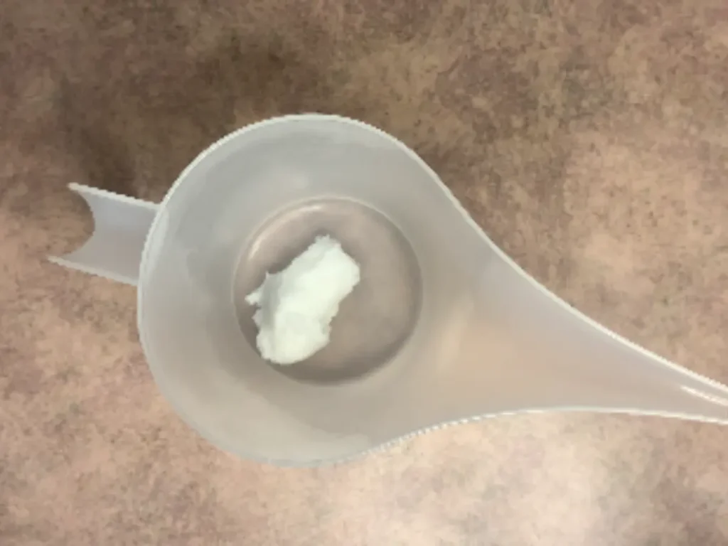 whipped soap base before mixing
