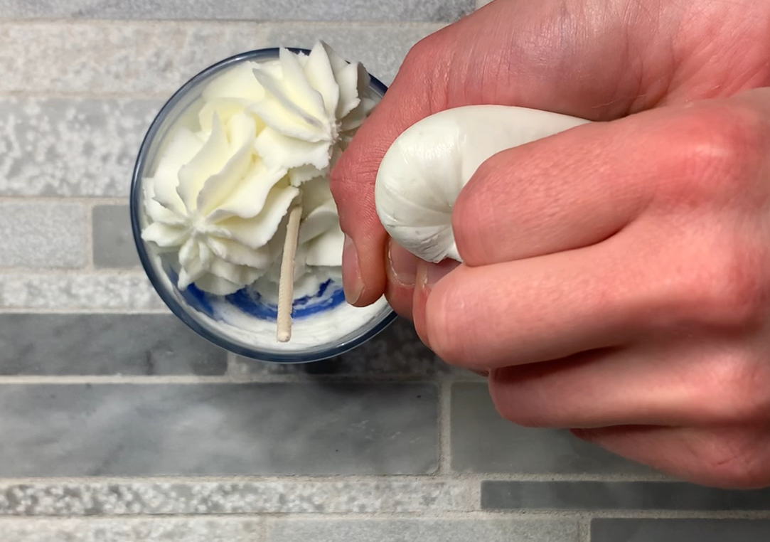 How to Whip Candle Wax Whipped Candle Frosting Summer Rain