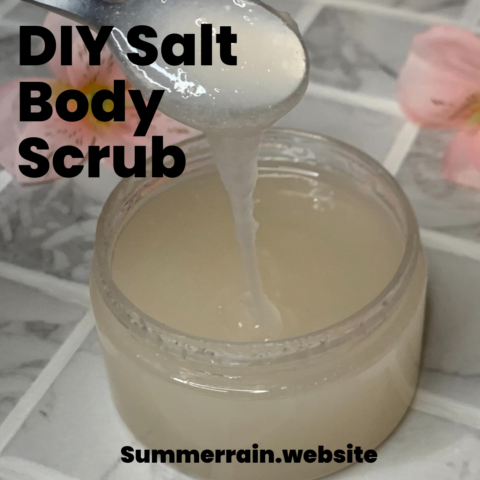 Sea Salt Body Scrub - Summer Rain