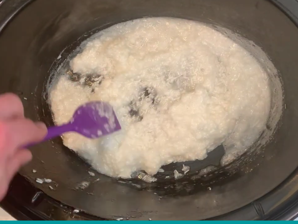 mixing surfactants in crock pot