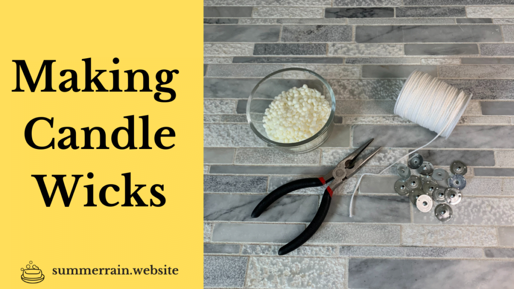 making candle wicks