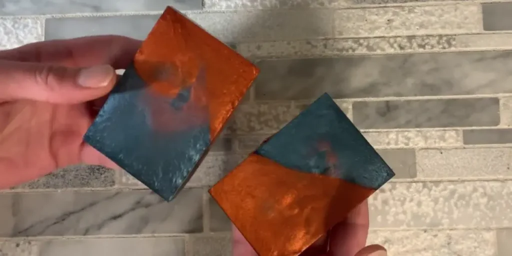 swirl melt and pour finished look