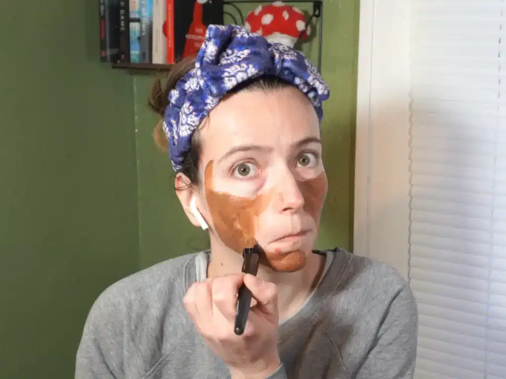 using diy face mask